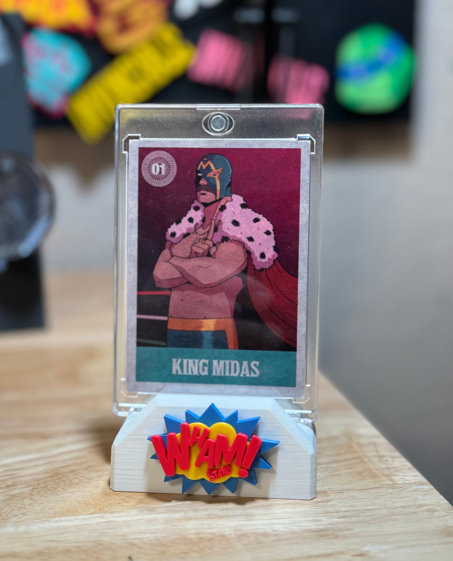 CUSTOM CARD WHAM! STAND