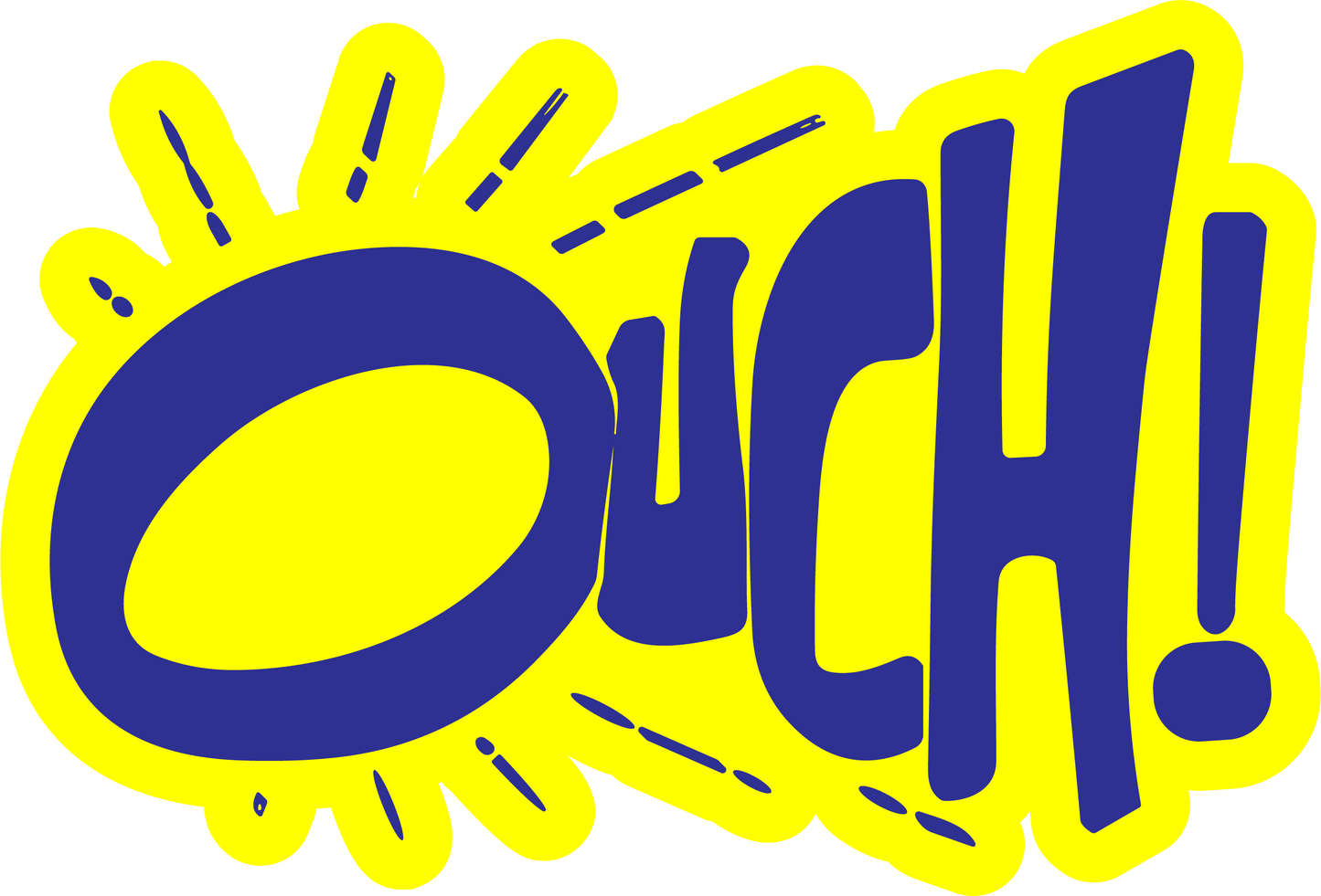 OUCH! - WHAMblem