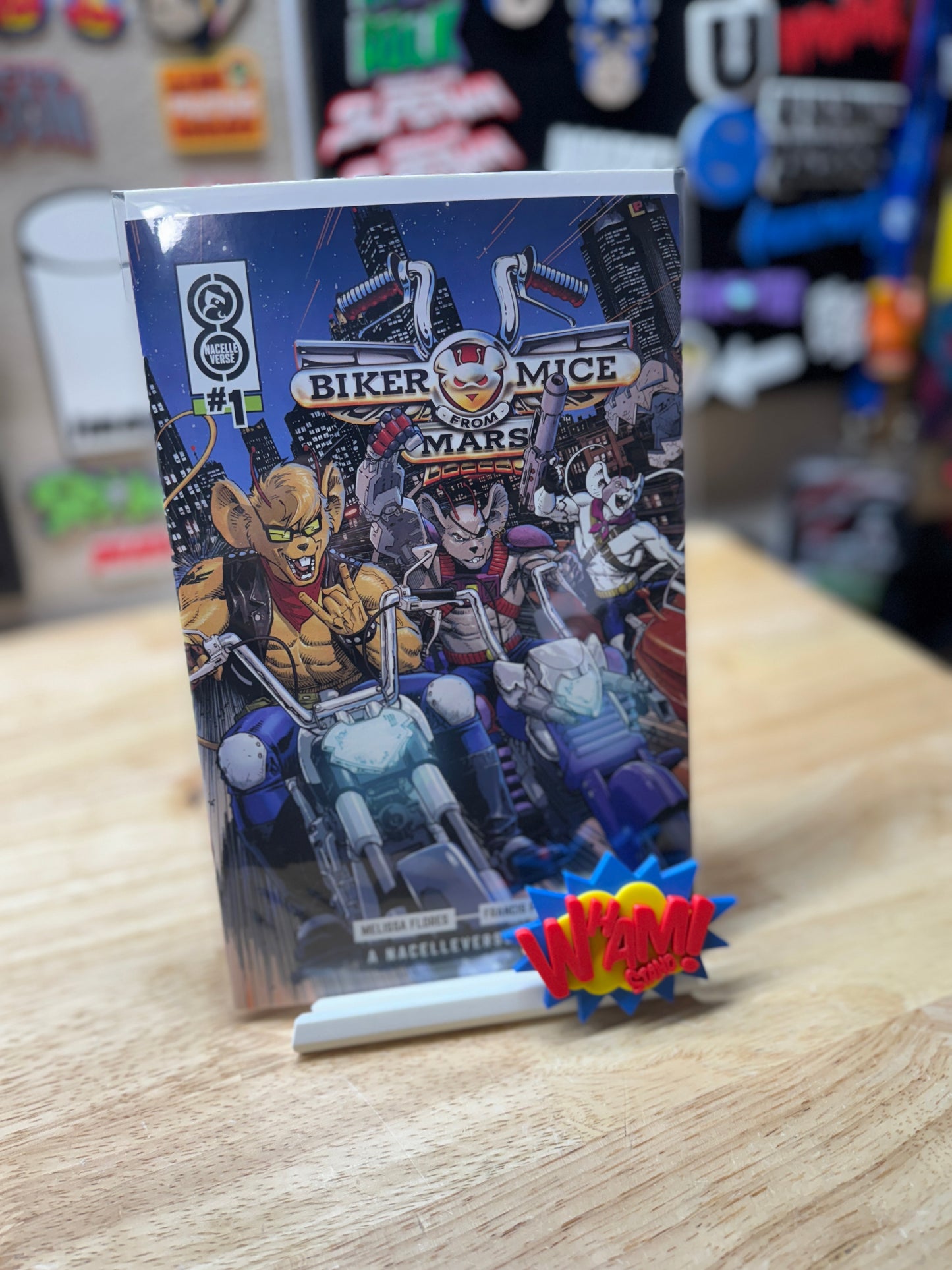 Adjustable Logo Display Stand